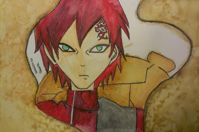 Gaara aquarellkama