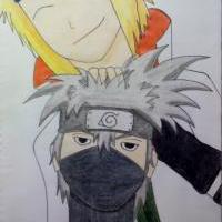 Minato a Kakashi :D