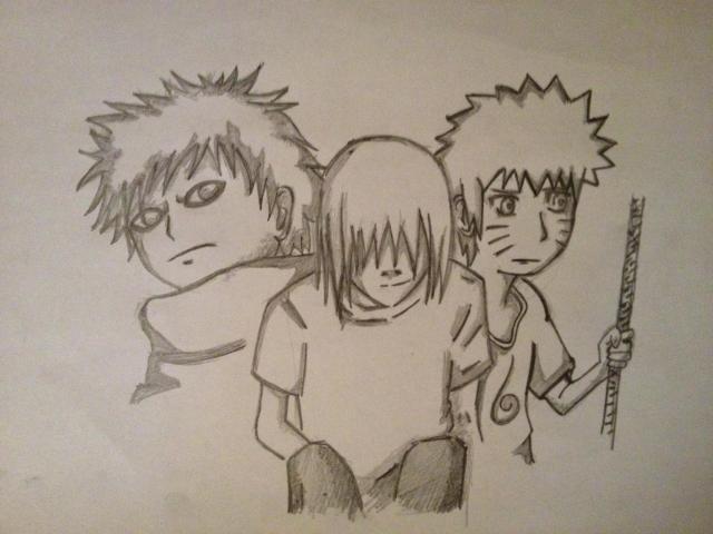 Nagato , Naruto , Gaara