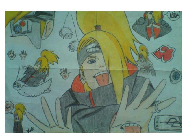 Deidara MIX - by Kyuunade