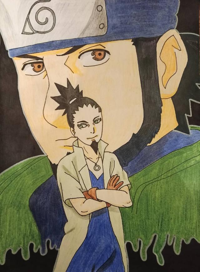 Asuma a Shikamaru