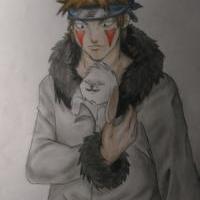 Kiba and Akamaru :P 