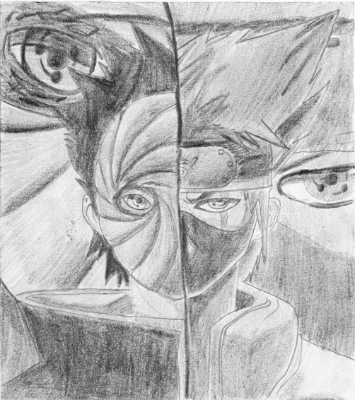 obito vs kakashi 