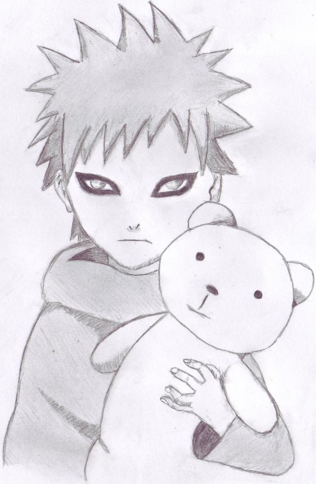 Chibi Gaara a Méďa