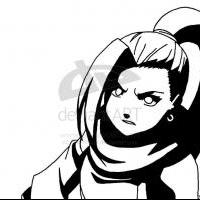 Ino-Black and White