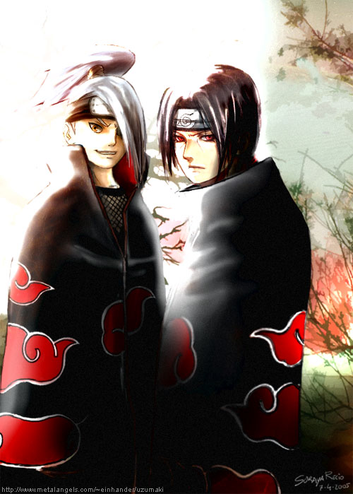 Itachi a Deidara