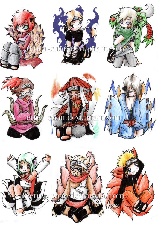 Chibi Jinchuurikis...