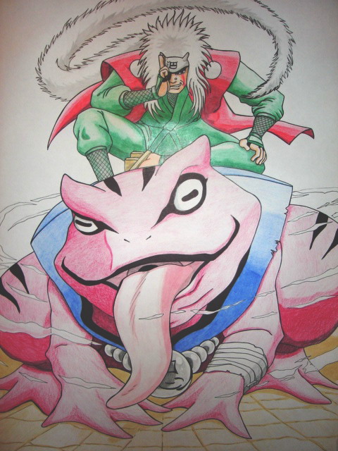 Jiraiya and his Frog....