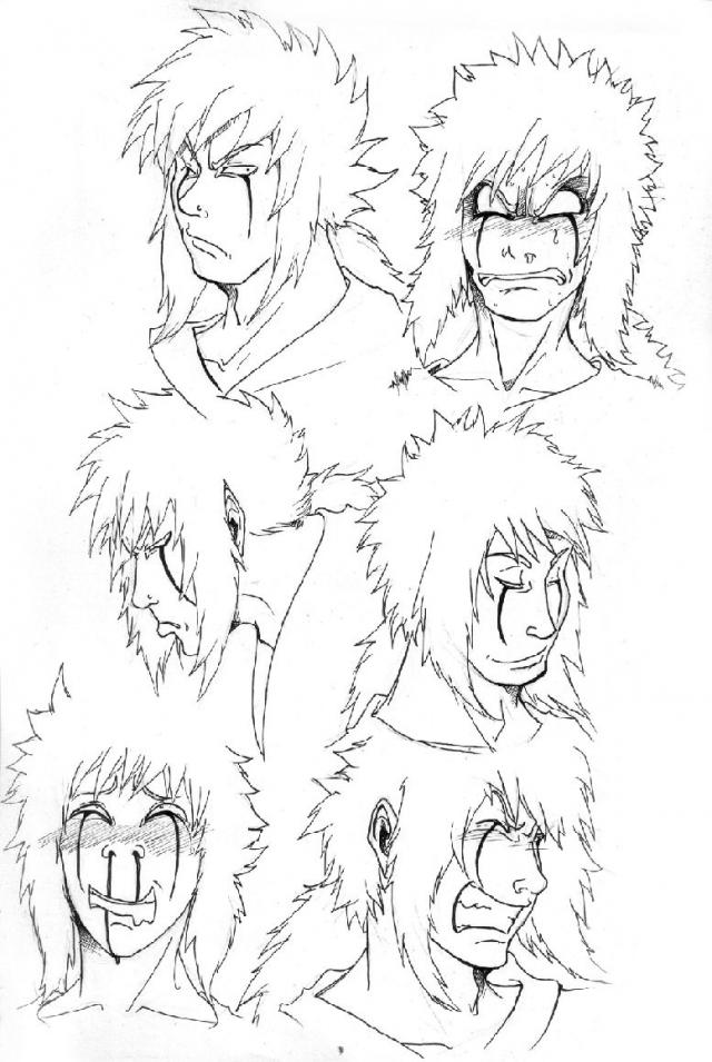 Jiraiya - Faces...