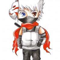 **chibi Kakashi** by Kankuro18