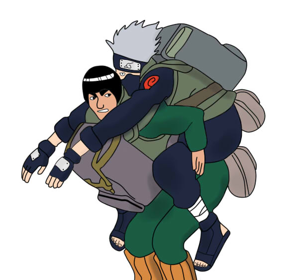 Kakashi a Gai