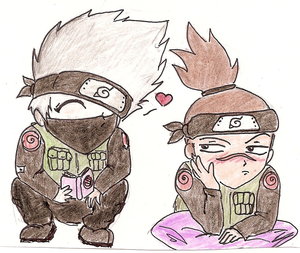 kakashi likes Iruka