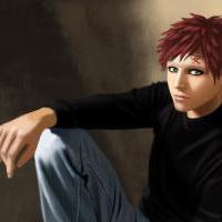 Realistic casual Gaara