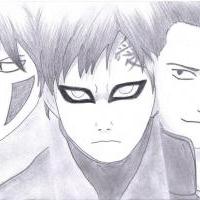 Kiba,Gaara,Shikamaru