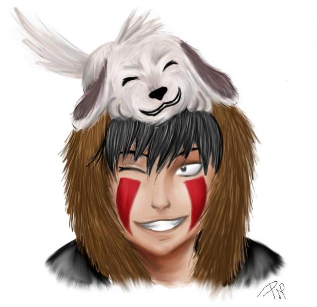 Kiba a Akamaru