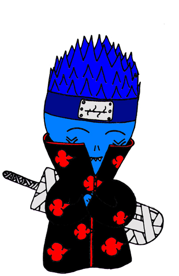 Chibi Kisame for Iwka-chan