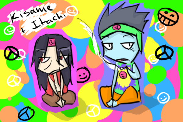 Kisame_and_Itachi_Hippies