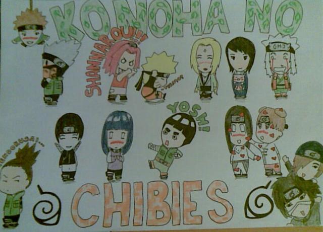 Konoha no chibies!!! Konoha no chibies!!!