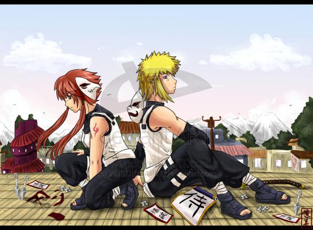 Anbu Kushina a Yondaime