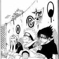 Manga  7-Sakura,Naruto a Sasuke