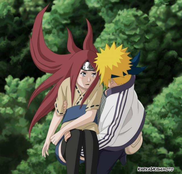 Kushina  a Minato