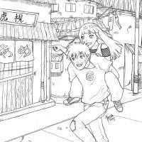 NaruHina .. jdou na ramen