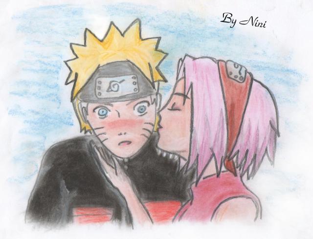 1. NaruSaku (moje tvorba Pastel)