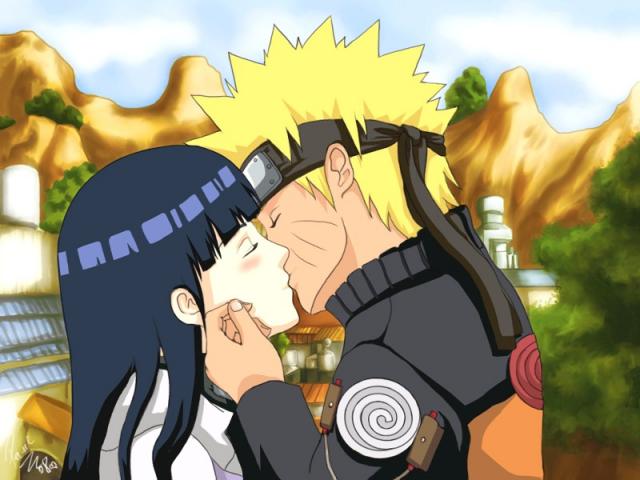 NarutoxHinata Kiss