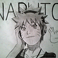 !Naruto listening to music