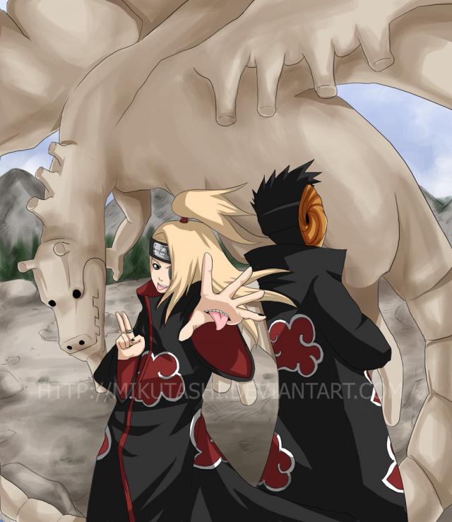 Deidara and Tobi