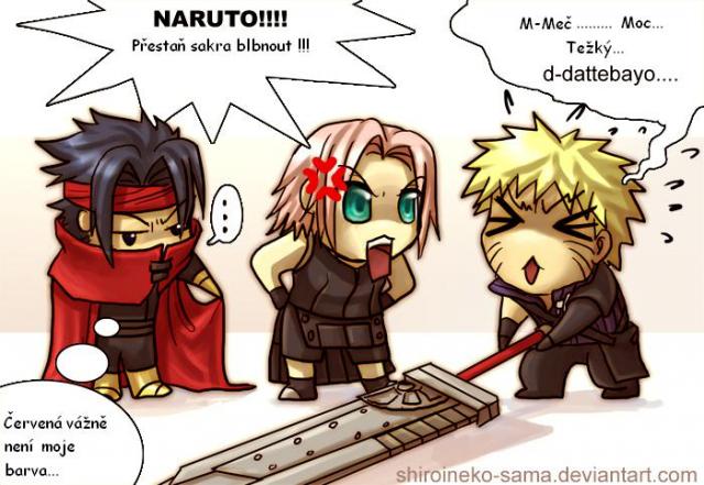 NARUTO FF7 :D