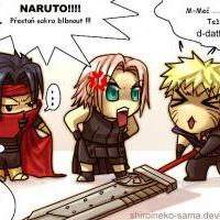 NARUTO FF7 :D