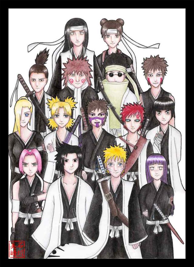 Naruto Bleach Style