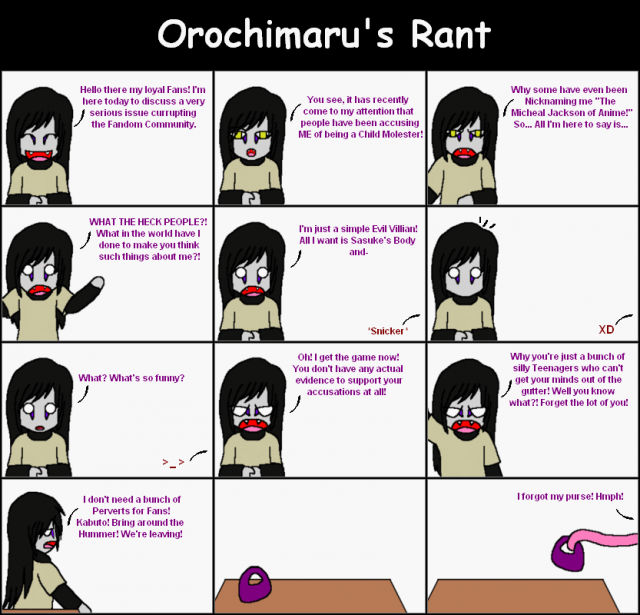 Orochimaru´s Rant