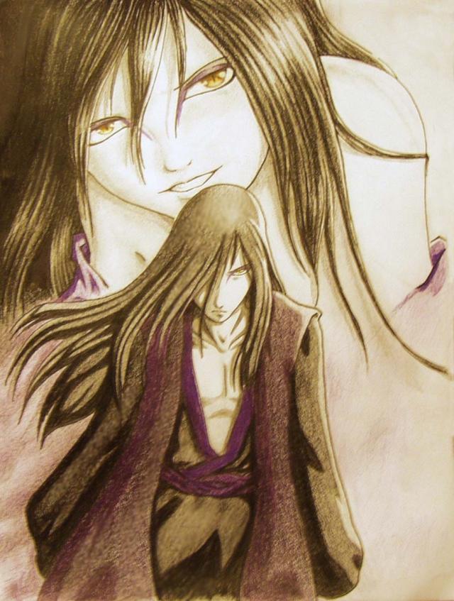 Orochimaru kresba