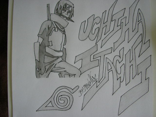 Uchiha Itachi in ANBU by me 