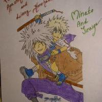 Young Jiraiya and Minato for Ayashiki a Liang Konehama by me .................Ironhide