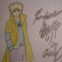 Yondaime in gold..........by me .................Ironhide