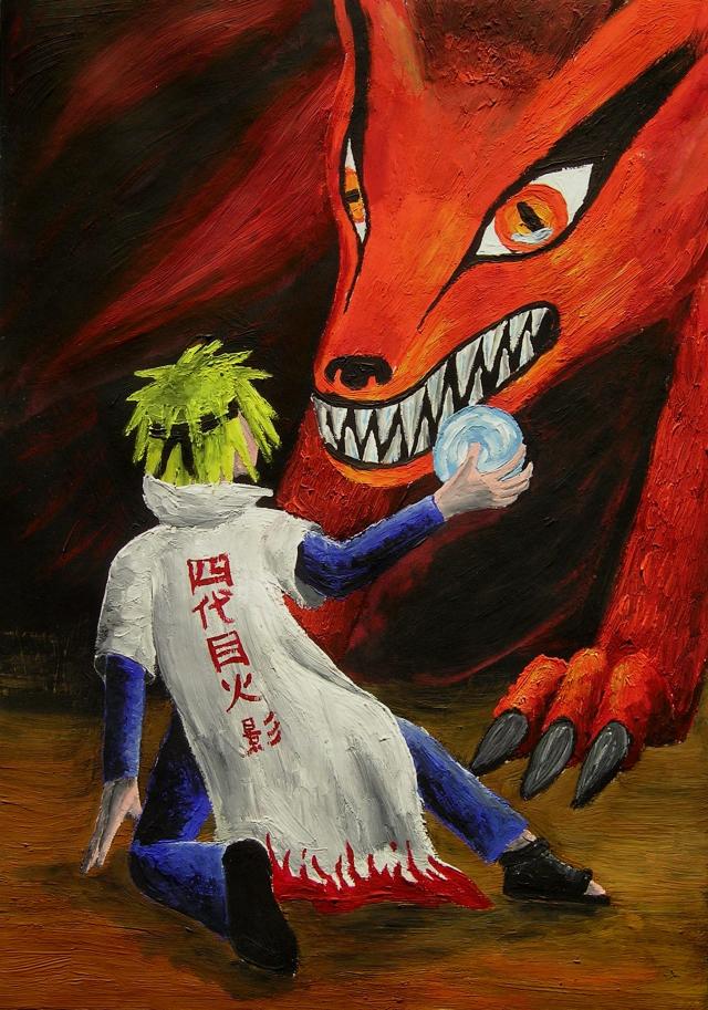 Minato vs. Kurama