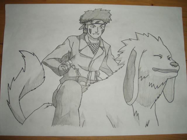 Kiba a Akamaru