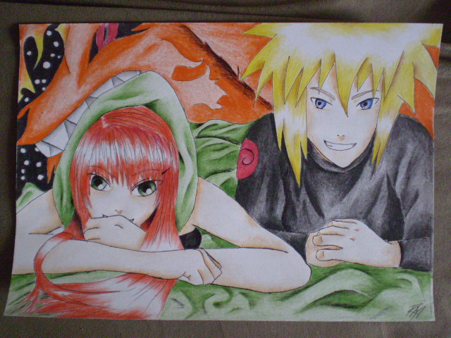 Kushina a Minato