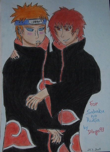 Pein and Sasori For Sabaku no Rukia :D