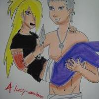 Deidara and Hidan 4 lucy-anime X)