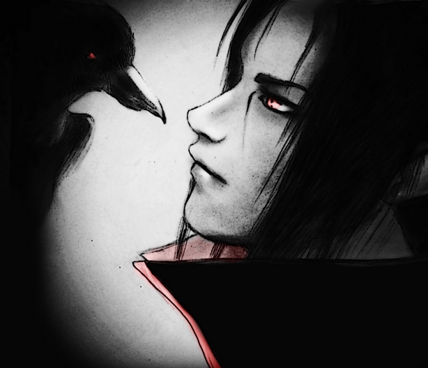 Itachi and crow