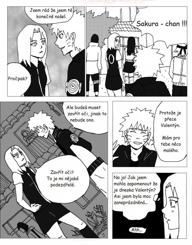 NaruSaku Valentýn - Page 1