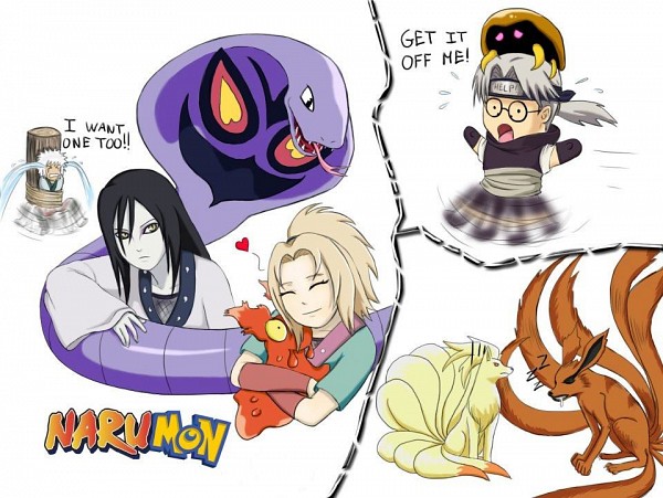 naruto vs pokemon