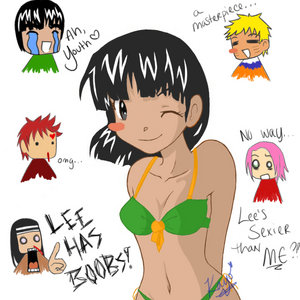 Lee has boobs!!