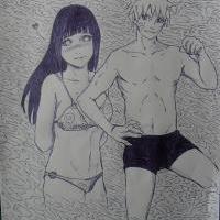 Naruto a Hinata -  léto 