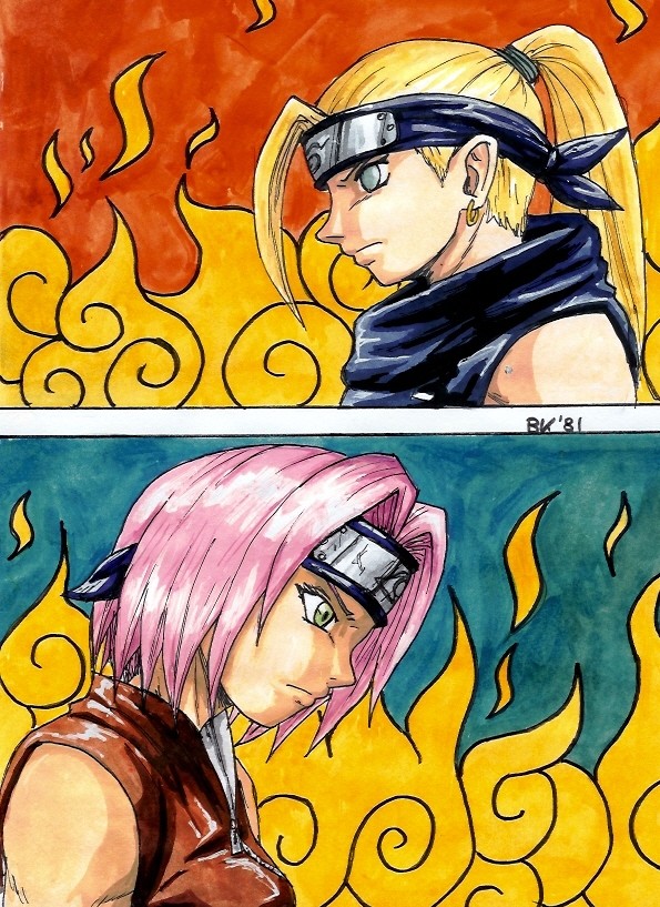 Sakura Vs. Ino