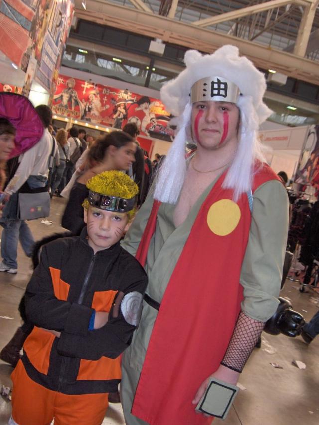 Jiraya a naruto v obchode :D